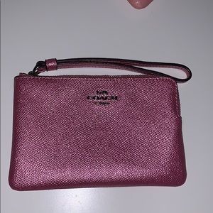 Pink coach wallet